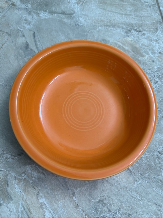 Fiesta Other - Fiestaware Tangerine Orange Classic Rim Cereal Bowl